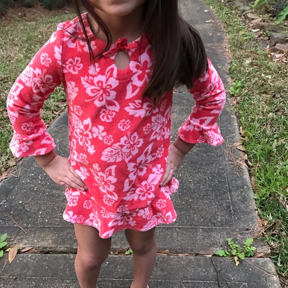Janie and Jack Other - Janie & Jack Hawaiian Island terry dress coverup 2